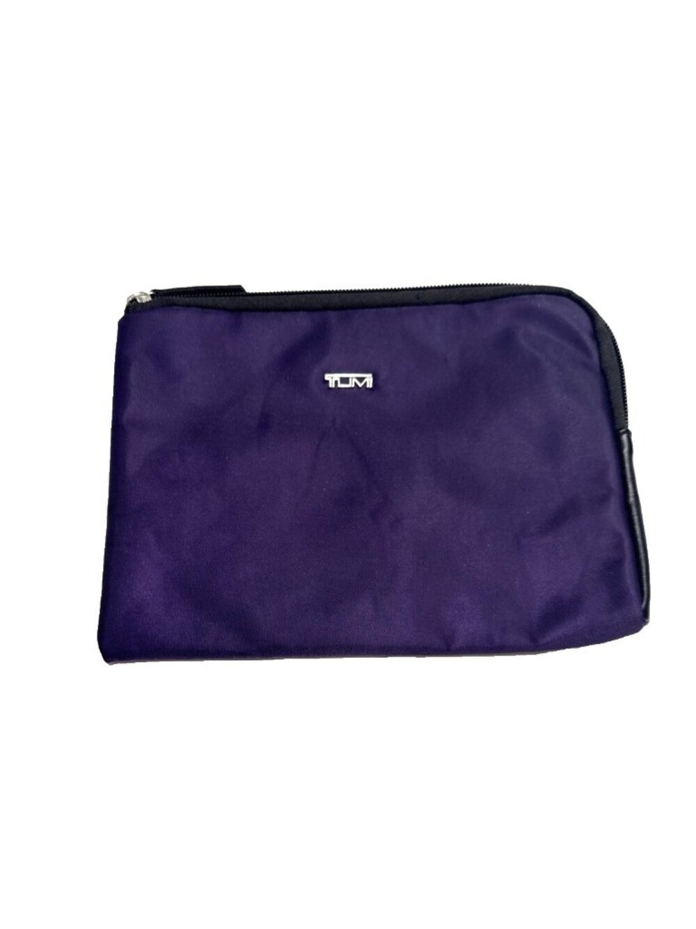 TUMI Amenity Travel Toiletry Bag Case Kit Delta First Class Purple
